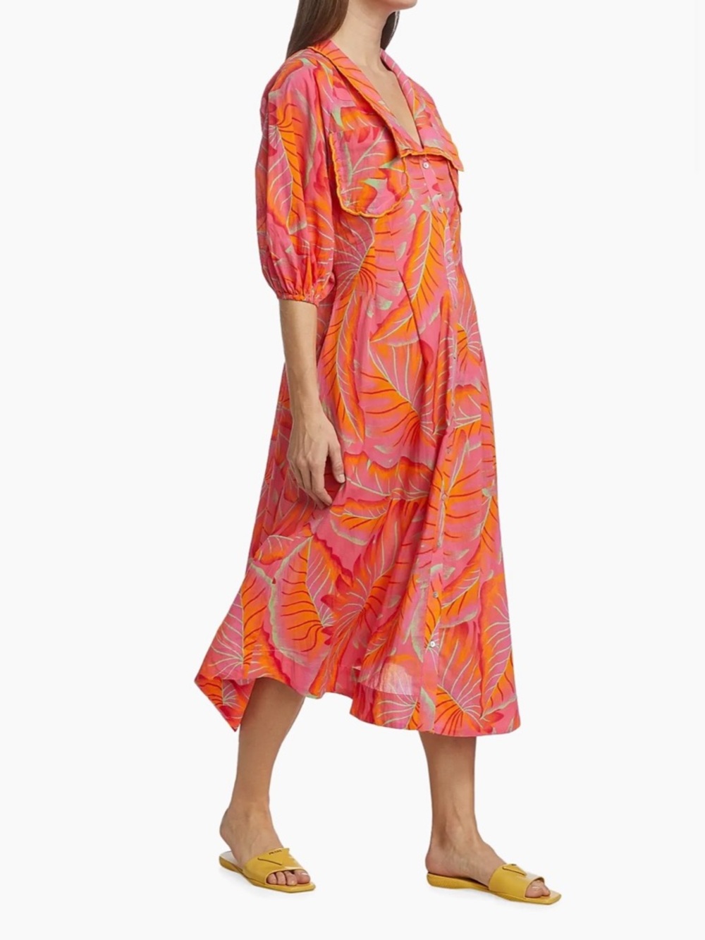 Farm Rio Bright Forest Midi Dress size S - Picture 3 of 16